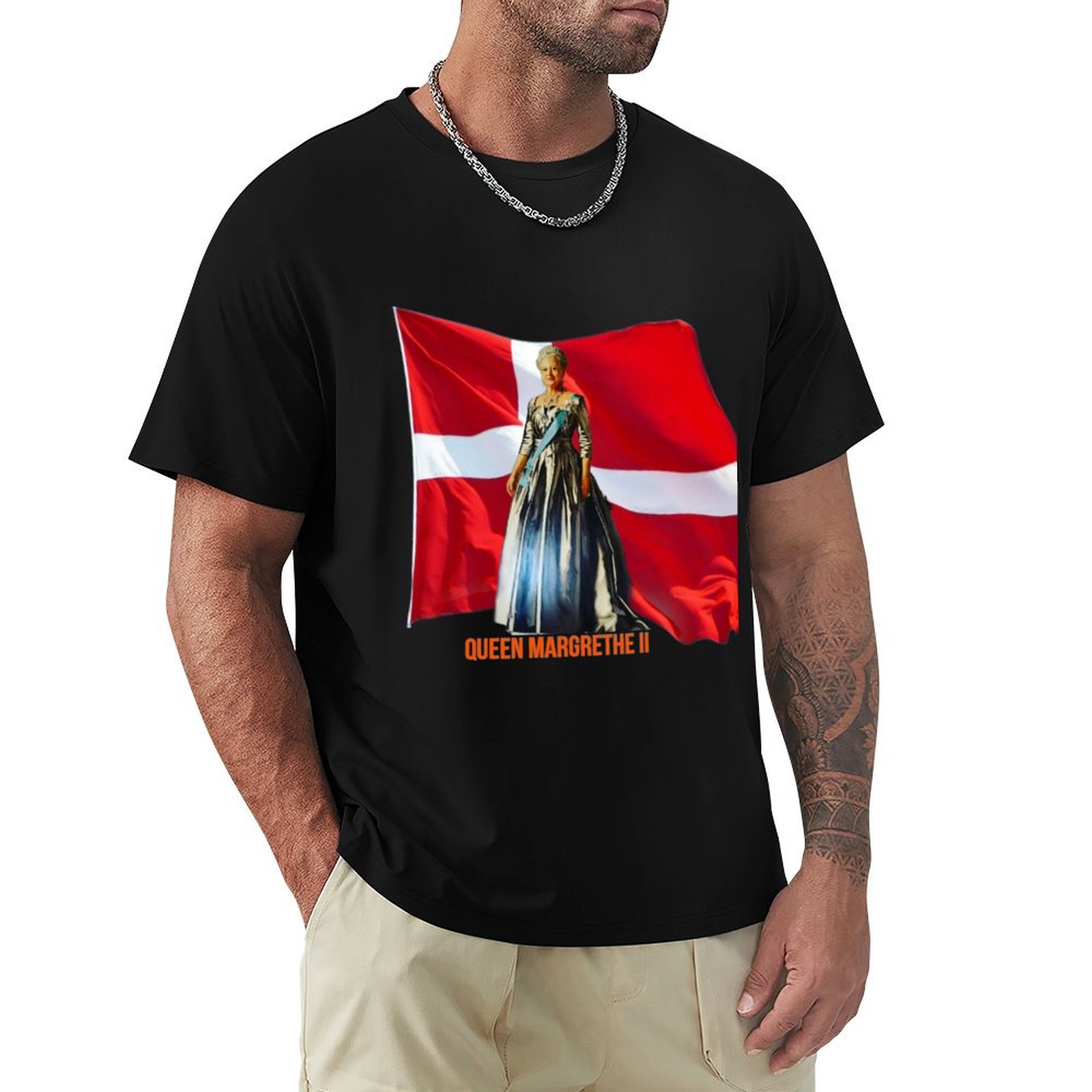 Koningin Margrethe II T-Shirt  - Queen Street Fashion recensie en prijs