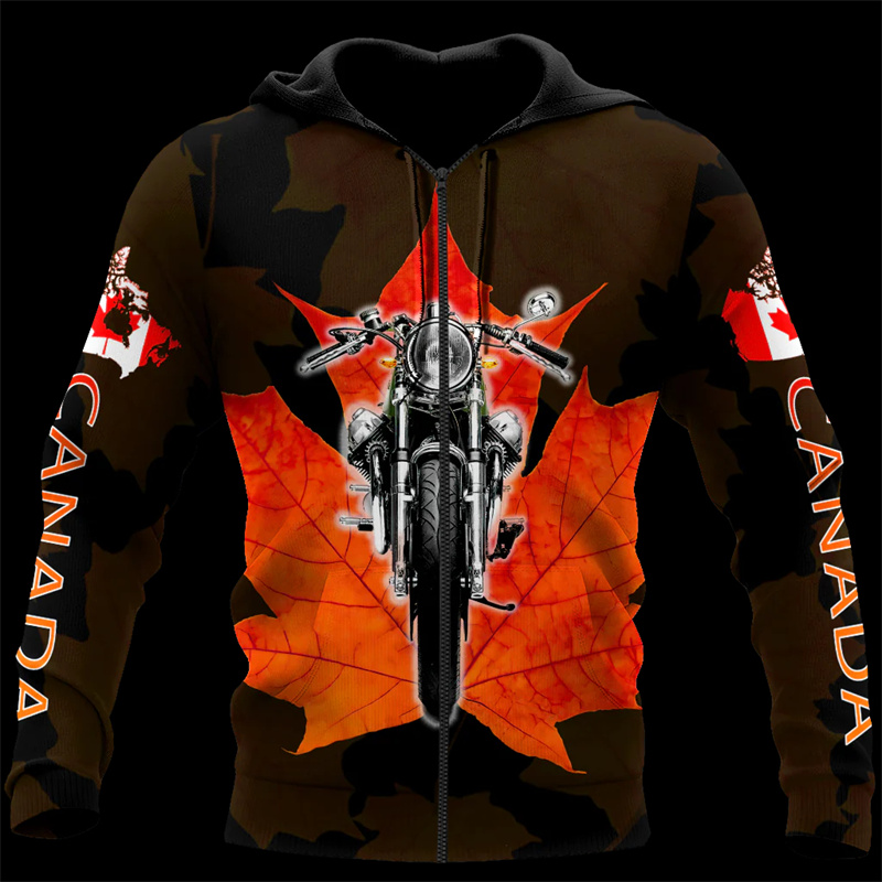 Canada Esdoornblad 3d Bedrukte - Street Fashion Canada recensie en prijs