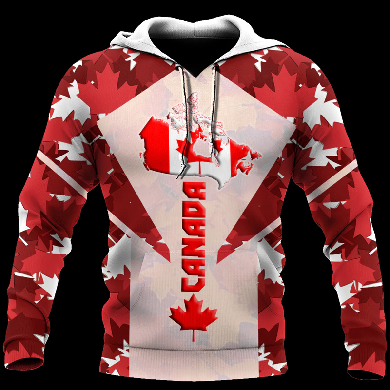 Canada Esdoornblad 3d Bedrukte - Street Fashion Canada recensie en prijs