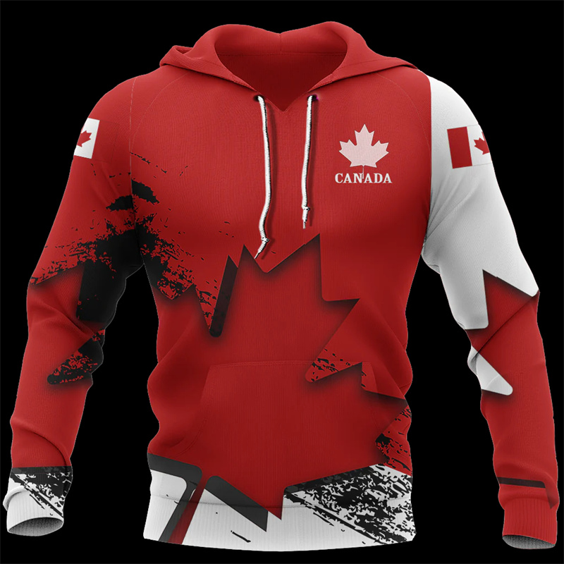 Canada Esdoornblad 3d Bedrukte - Street Fashion Canada recensie en prijs