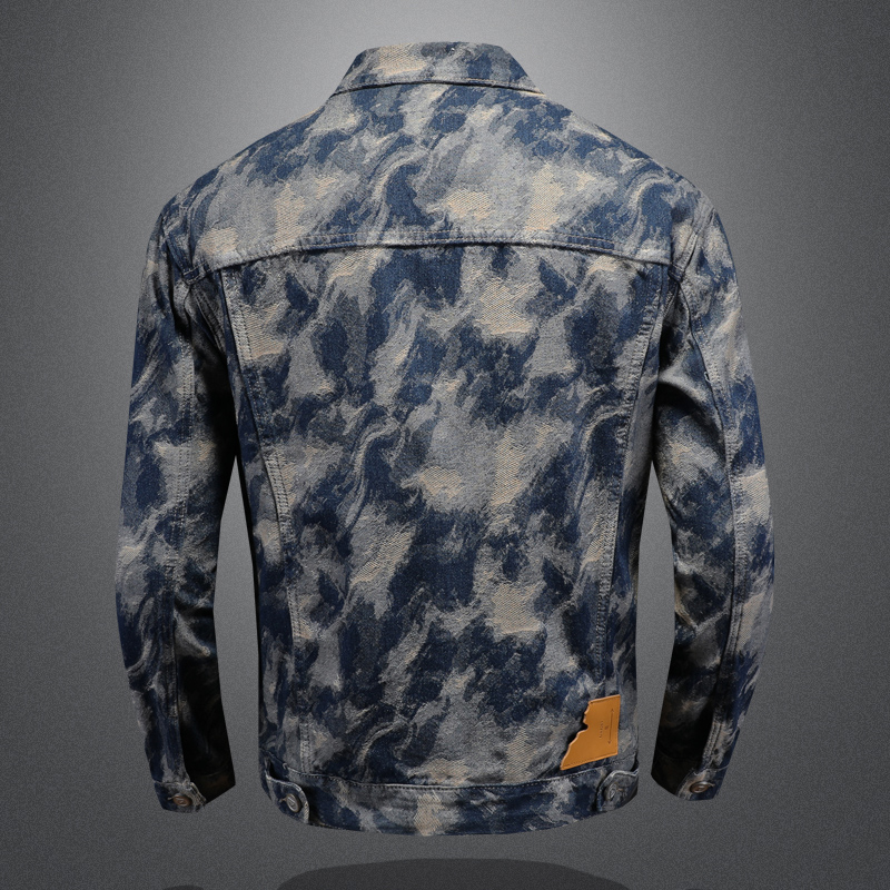 2023 Lente Vintage Denim Jas v - Street Fashion Men 2025 recensie en prijs